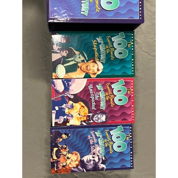 Readers Digest The 100 Funniest Moments Of The 20th Century VHS Box Set New - Picture 5 of 5